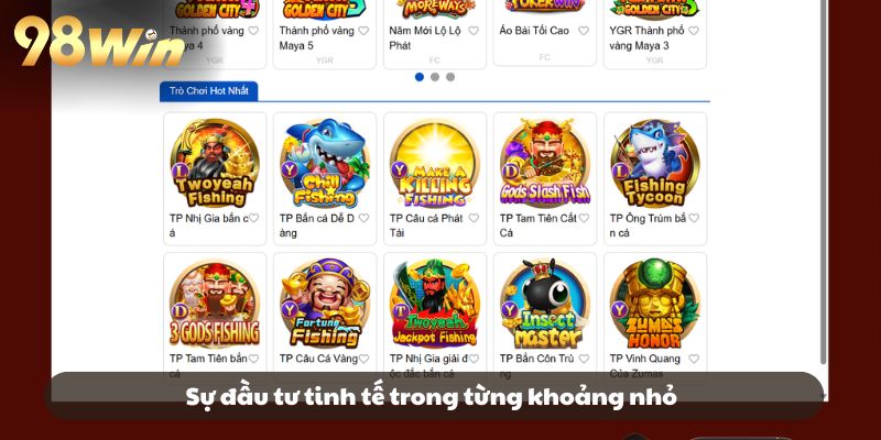 Sự đầu tư tinh tế trong từng khoảng nhỏ